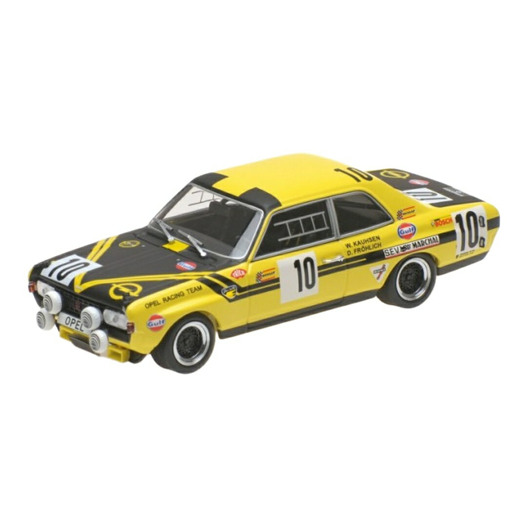 Opel Commodore Steinmetz #10 イエロー / Minichamps 1/43 ミニカー