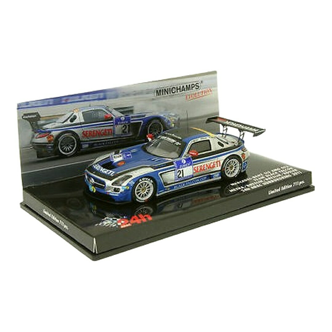 Rakuten - Mercedes Benzメルセデスベンツ SLS AMG GT3 #21 ニュルブルクリンク24時間 2011 711台限定 / Minichamps 1/43 ミニカー