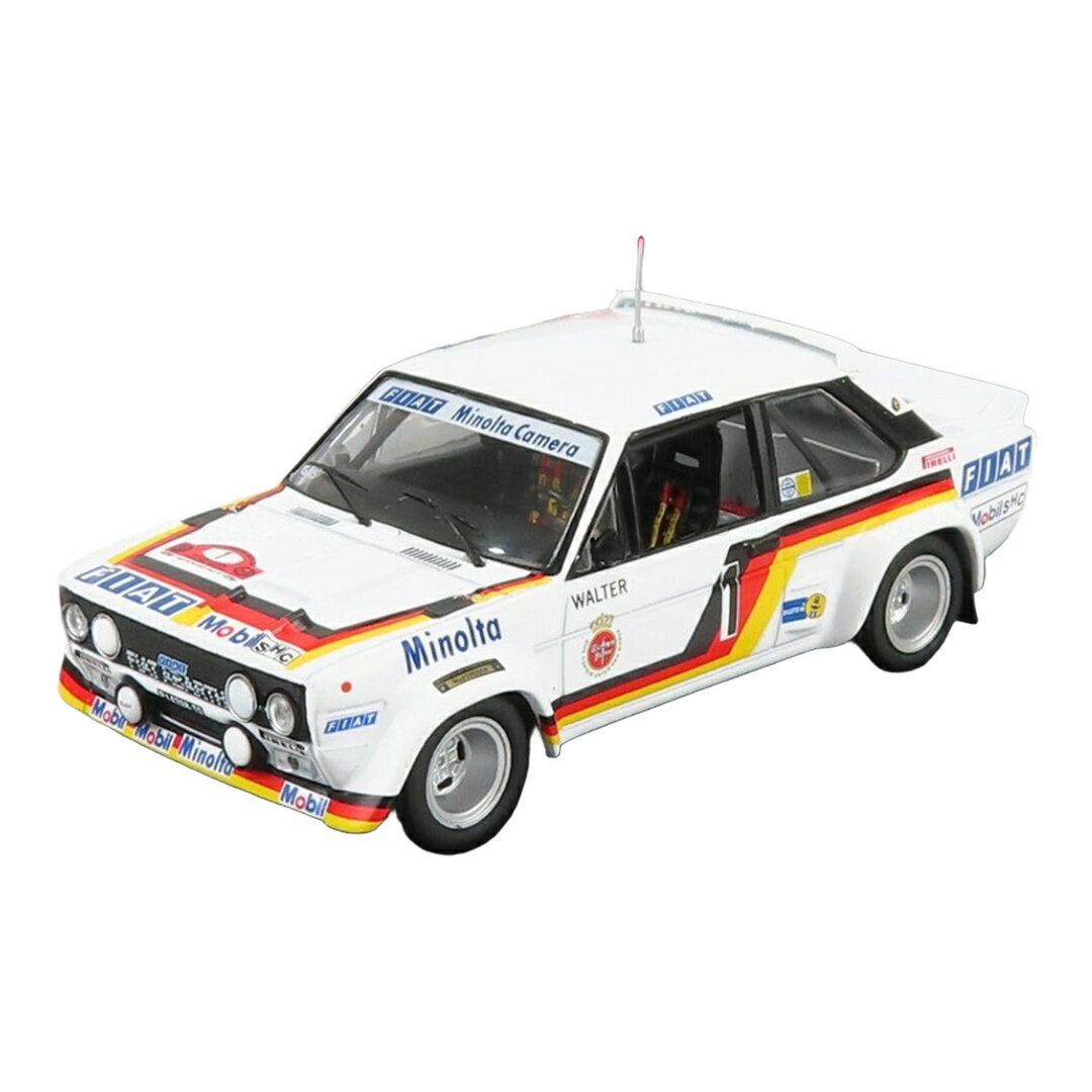  Fiatフィアット 131 Abarthアバルト #1 Winner ラリー・フンスリュック 1979 W.Rohrl C.Geistdorfer ホワイト / CMR 1/43 ミニカー
