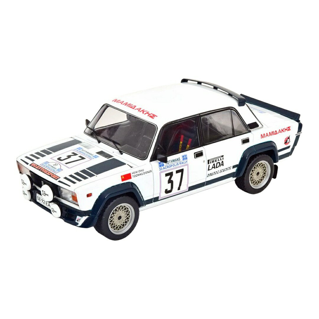 Rakuten - Lada 2105 VFTS #37 アクロポリスラリー 1983 Ohu Diener ホワイト / IXO 1/18 ミニカー