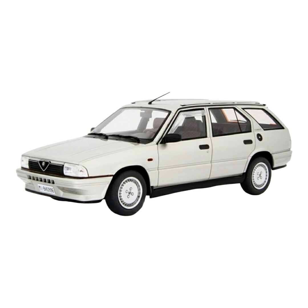Alfa Romeoアルファロメオ 33 1.7 QV スポーツワゴン 1988 シルバー / LAUDO-RACING 1/18 ミニカー