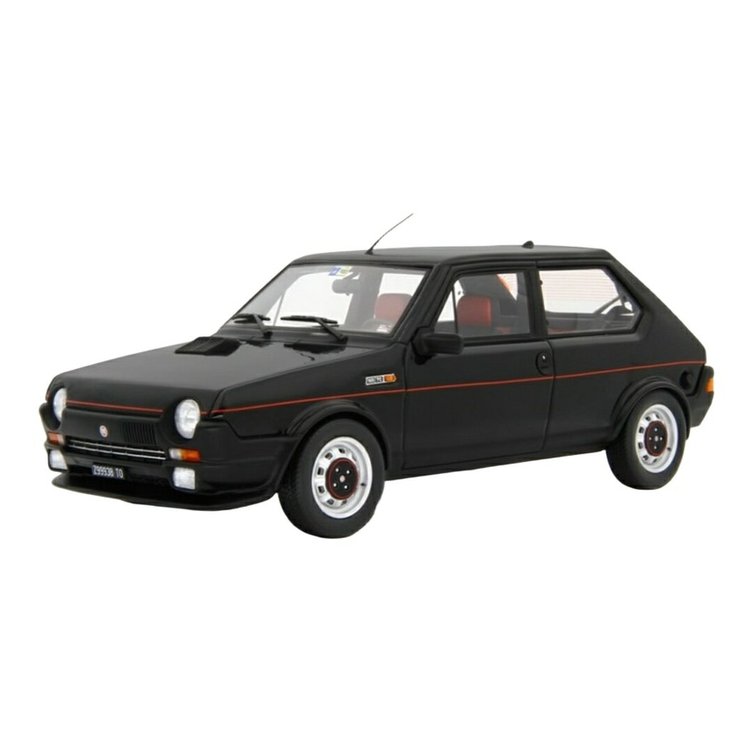 Rakuten - Fiatフィアット Ritmoリトモ 185 TC 1981 ブラック / LAUDO-RACING 1/18 ミニカー