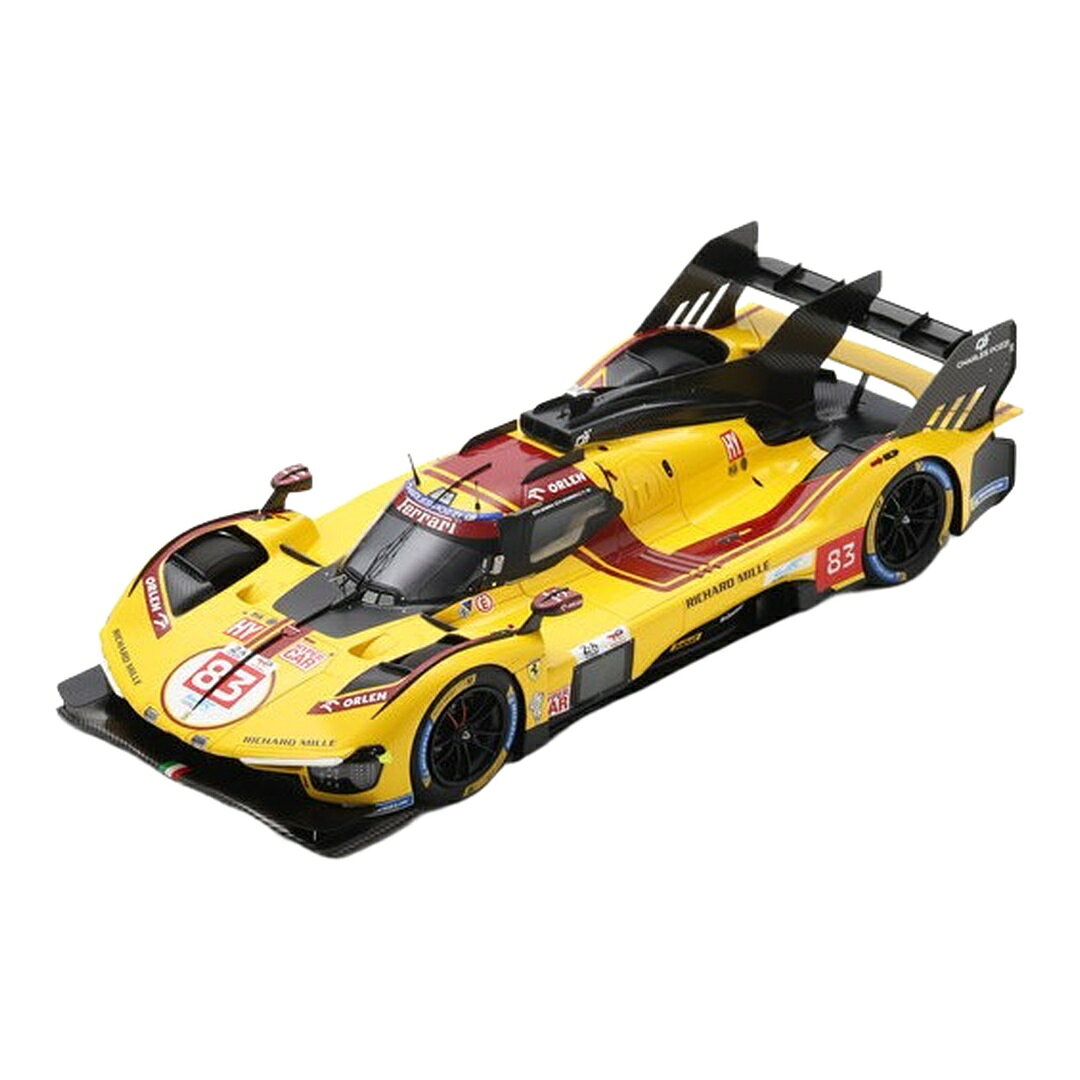 Ferrariフェラーリ 499P No.83 AF Corse ルマン24時間 2025 Kubica Ye Hanson / Looksmart 1/18 ミニカー