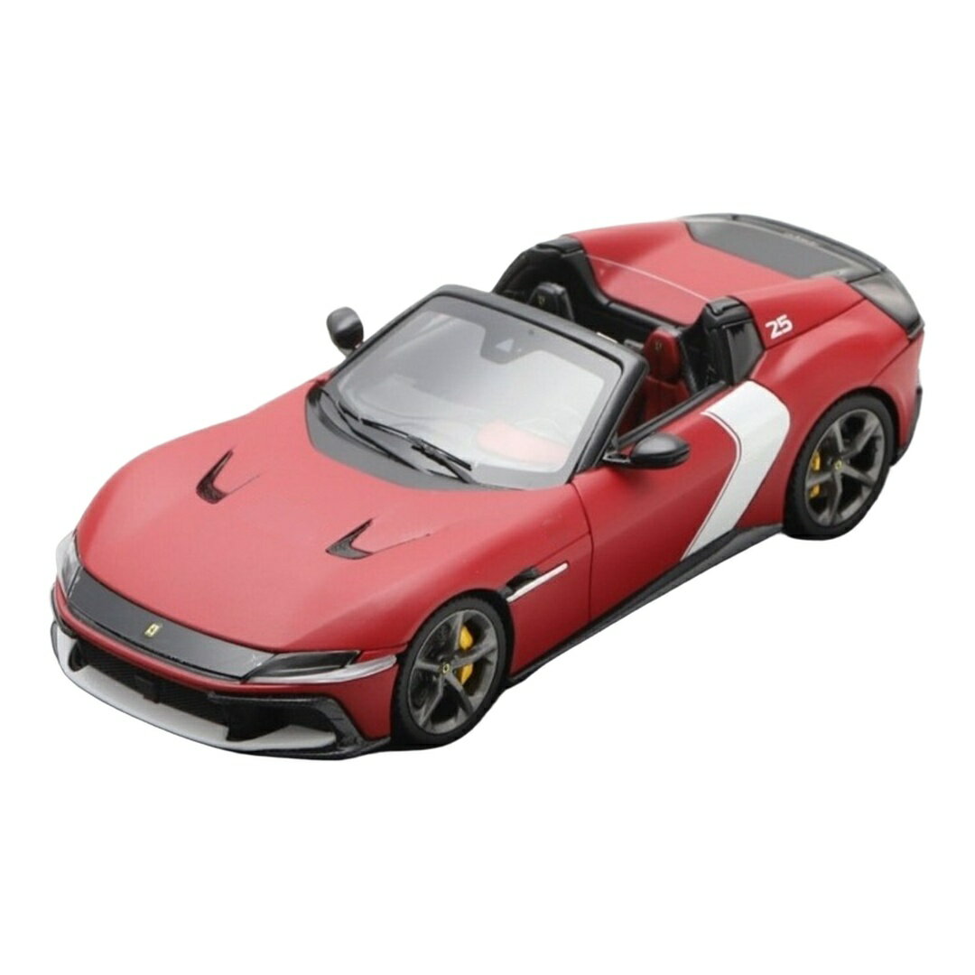 Ferrariフェラーリ 12 Cilindriチリンドリ Spiderスパイダー 2025 マットレッド #25 / LOOKSMART 1/43 ミニカー