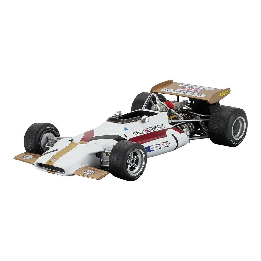 BRM P153 #1 ベルギーGP 1970 Pedro Rodriguez ホワイト ゴールド LE GRANDI FORMULA 1 COLLECTION / EDICOLA 1/24 ミニカー