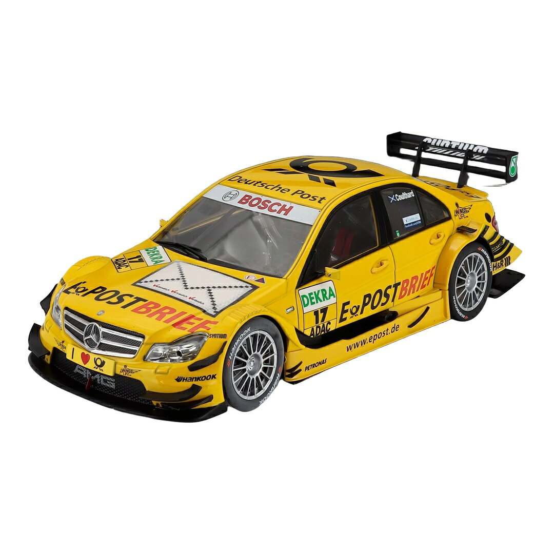Mercedes Benzメルセデスベンツ C-Class AMG Team Mucke Motorsport #17 DTM 2011 D.Coulthard イエロー / Norev 1/18 ミニカー