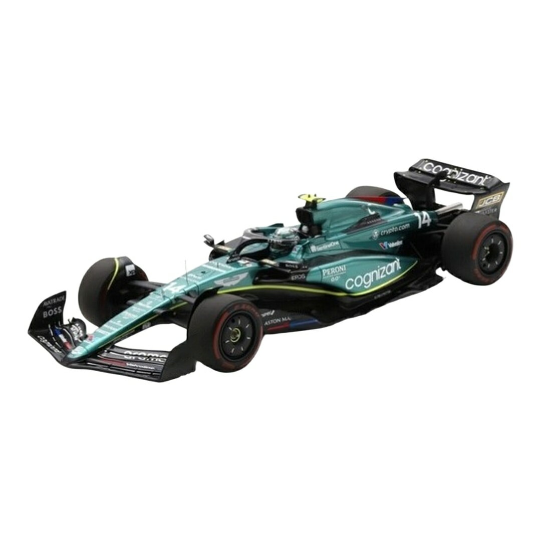 Rakuten - Astonアストンマーチン AMR23 #14 2023年イギリスGP フェルナンド・アロンソ グリーン / SPARK MODEL 1/12 ミニカー