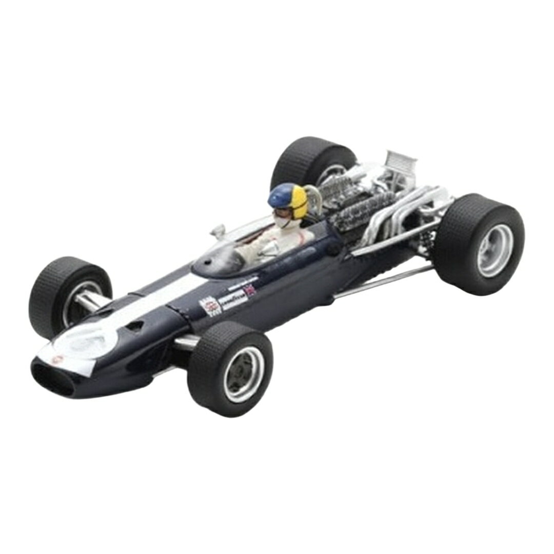 BRM P261 V12 #15 ゴールドカップ 1968 David Hobbs ダークブルー / SPARK MODEL 1/43 ミニカー