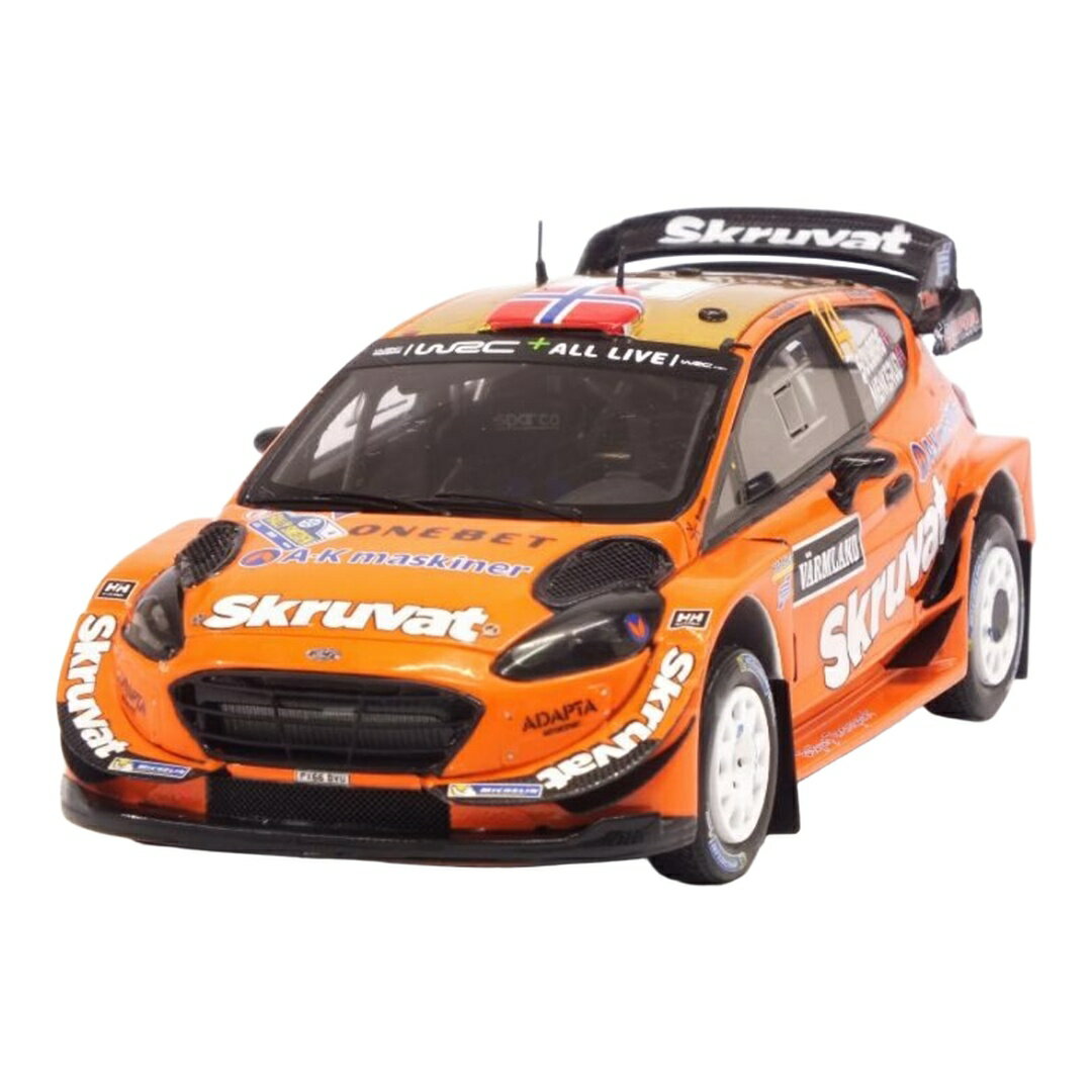 Fordフォード Fiestaフィエスタ WRC #14 ラリースウェーデン 2018 Solberg/Menkerud オレンジ / SPARK MODEL 1/43 ミニカー
