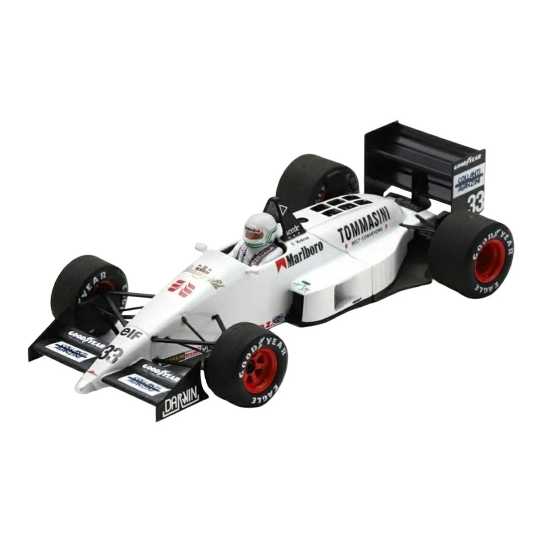 Eurobrunユーロブルン ER188B 1989 フランスGP #33 Stefano Modena ホワイト / SPARK MODEL 1/43 ミニカー
