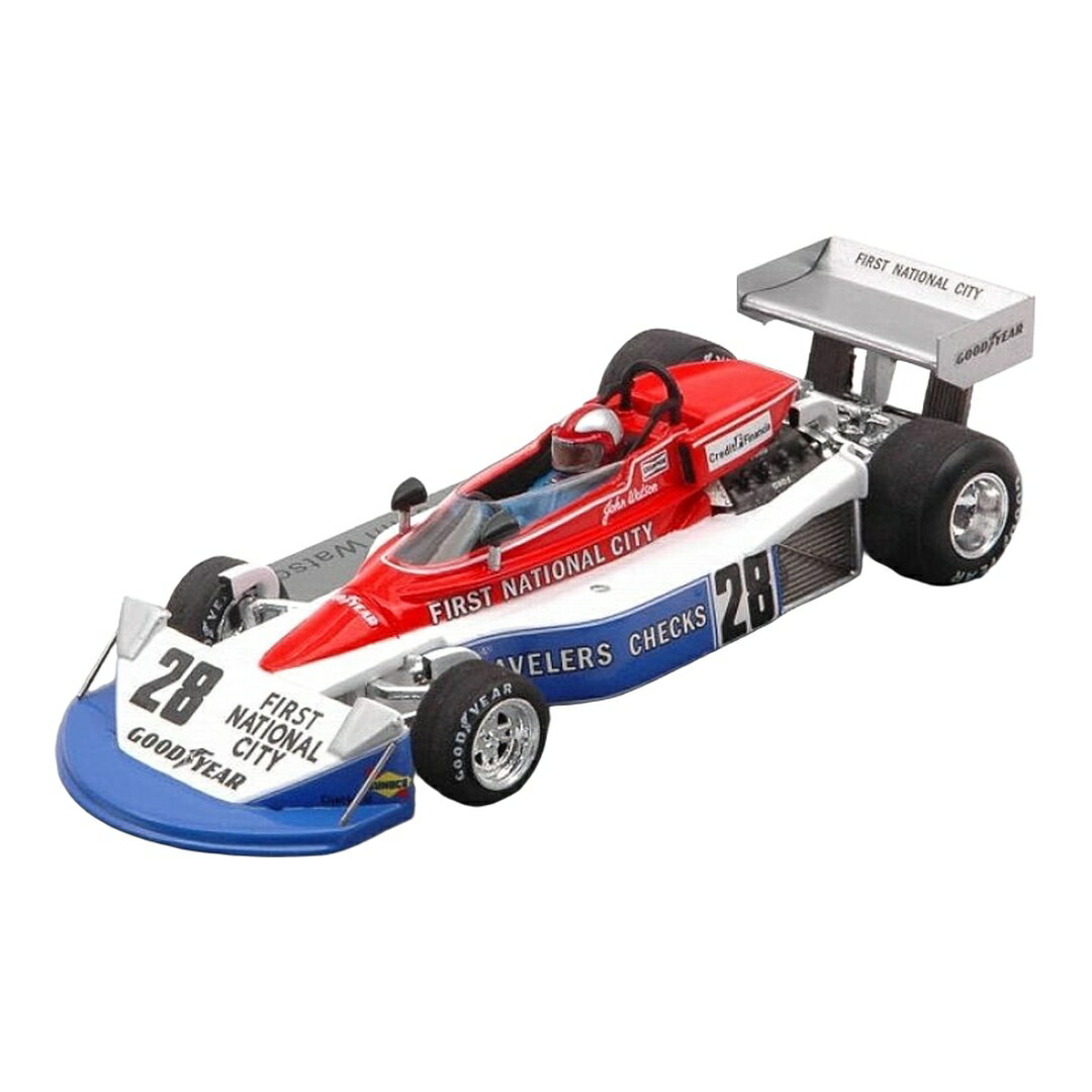 Rakuten - Penskeペンズ PC3 #28 1976 ベルギーGP ジョン・ワトソン レッド/ホワイト/ブルー / SPARK MODEL 1/43 ミニカー