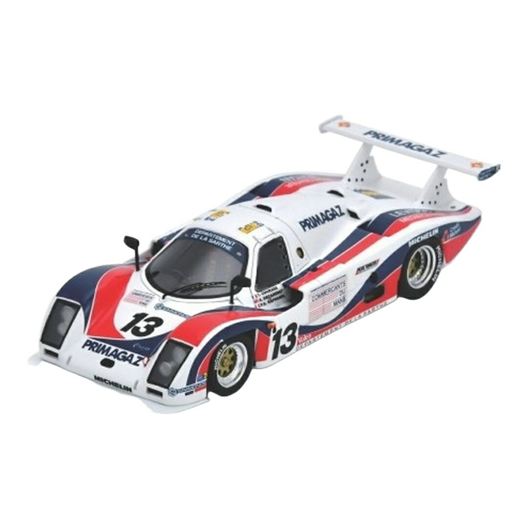 Cougarクーガー C12 1986 #13 24時間ルマン Courage-De Cadenet-Raphanel / SPARK MODEL 1/43 ミニカー