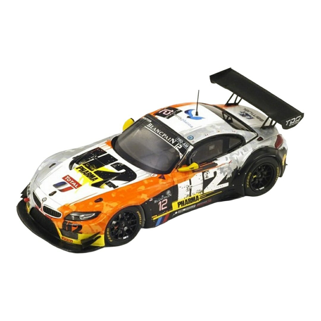 BMW Z4 #12 24時間スパ 2014 TDS Racing シルバー/オレンジ / Spark 1/43 ミニカー