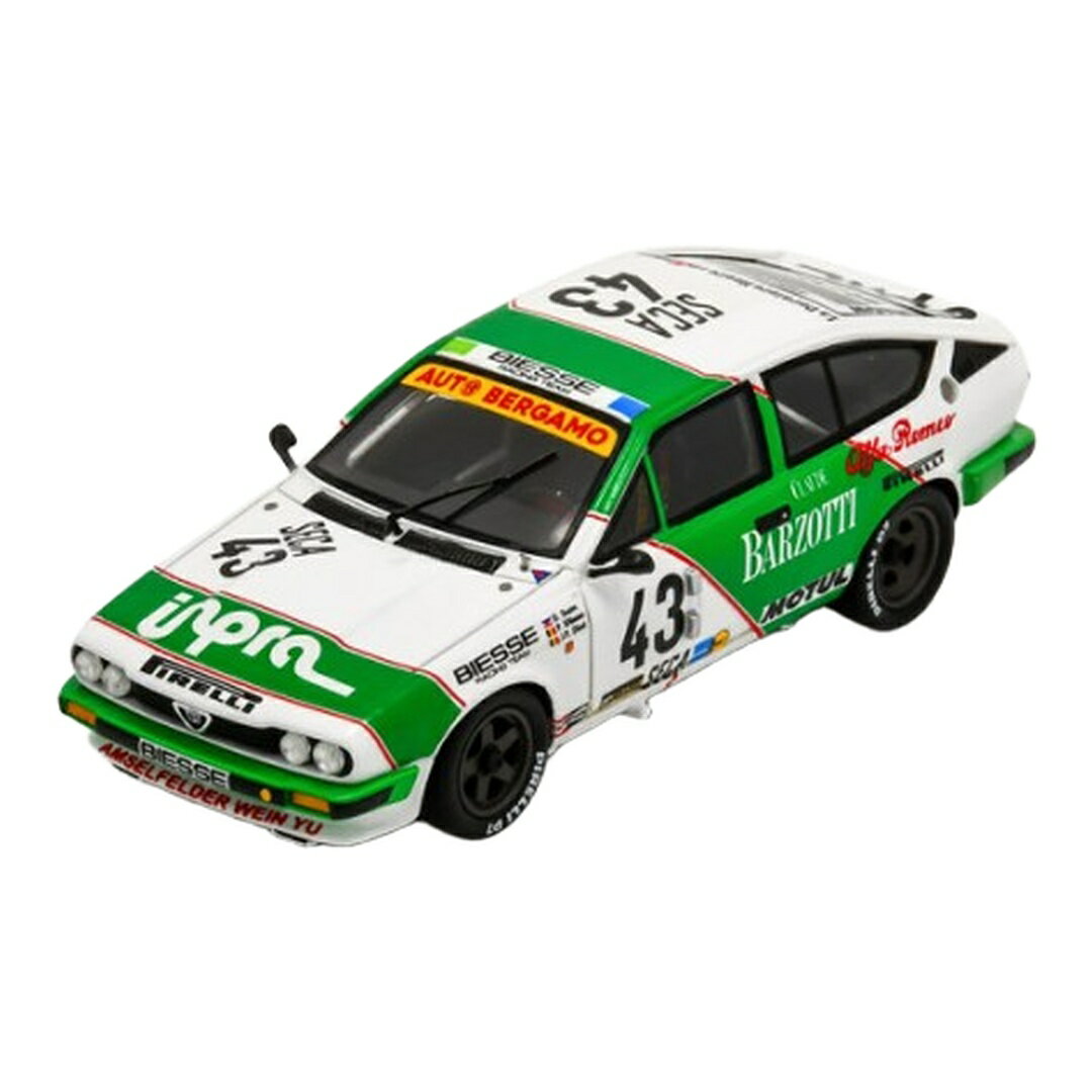 Alfa Romeoアルファロメオ GTV6 #43 24時間スパ 1984 Suster Witmeur Libert 300台限定 / Spark 1/43 ミニカー
