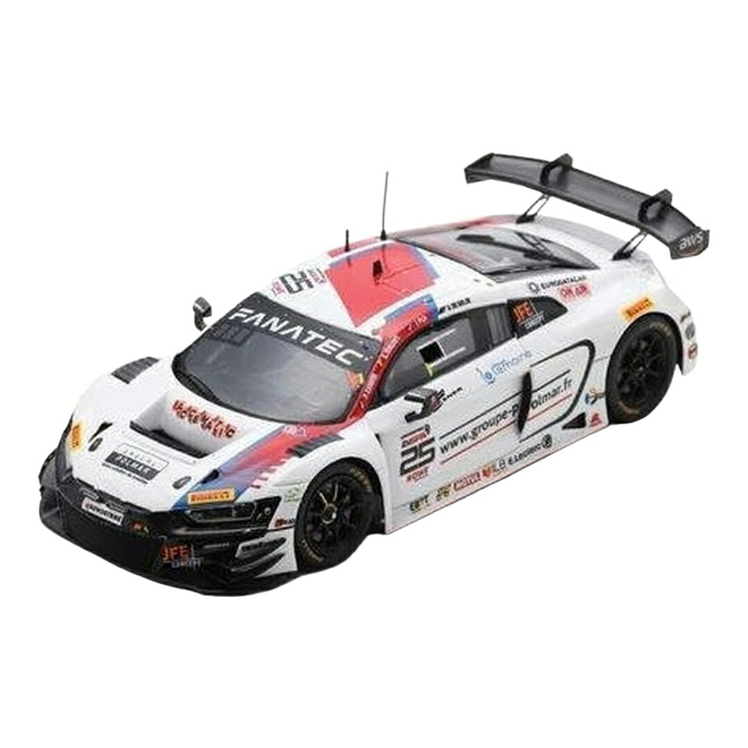 Audiアウディ R8 GT3 25 24時間スパ 2024 ホワイト / SPARK MODEL 1/43 ミニカー