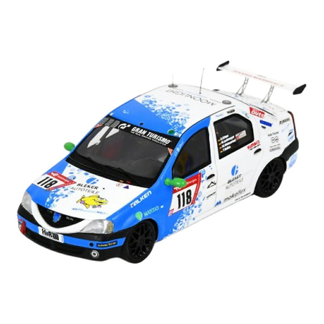 Daciaダチア Logan #118 Team SwiftWing.de ニュルブルクリンク24時間 2023 / Spark 1/43 ミニカー