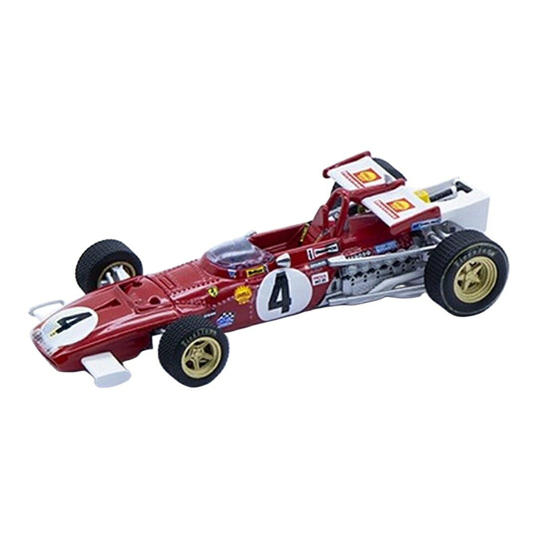 Ferrariフェラーリ 312B 1970 イタリアGP 優勝車 #4 Clay Regazzoni レッド / TECNOMODEL 1/43 ミニカー