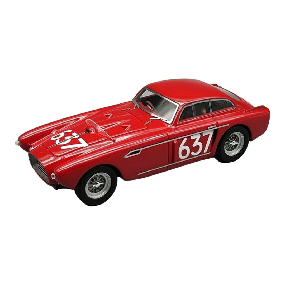Ferrariフェラーリ 340 Mexico 1953 レッド #637 ミッレミリア Castellotti Regosa / TECNOMODEL 1/43 ミニカー