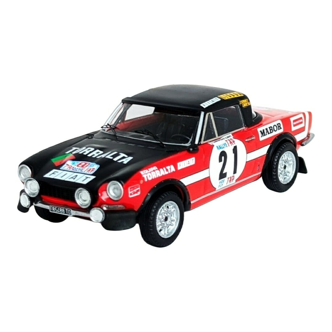 Fiatフィアット 124 Sportスポーツ Spiderスパイダー 1600 1973 #21 TAPラリー Carpinteiro Albino / TROFEU 1/43