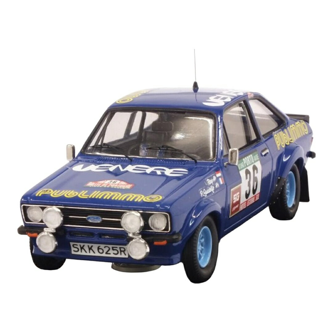 Fordフォード Escortエスコート Mk2 Publimmo #36 ラリーポルトガル 1980 Ray Gandolfo ブルー / TROFEU 1/43 ミニカー