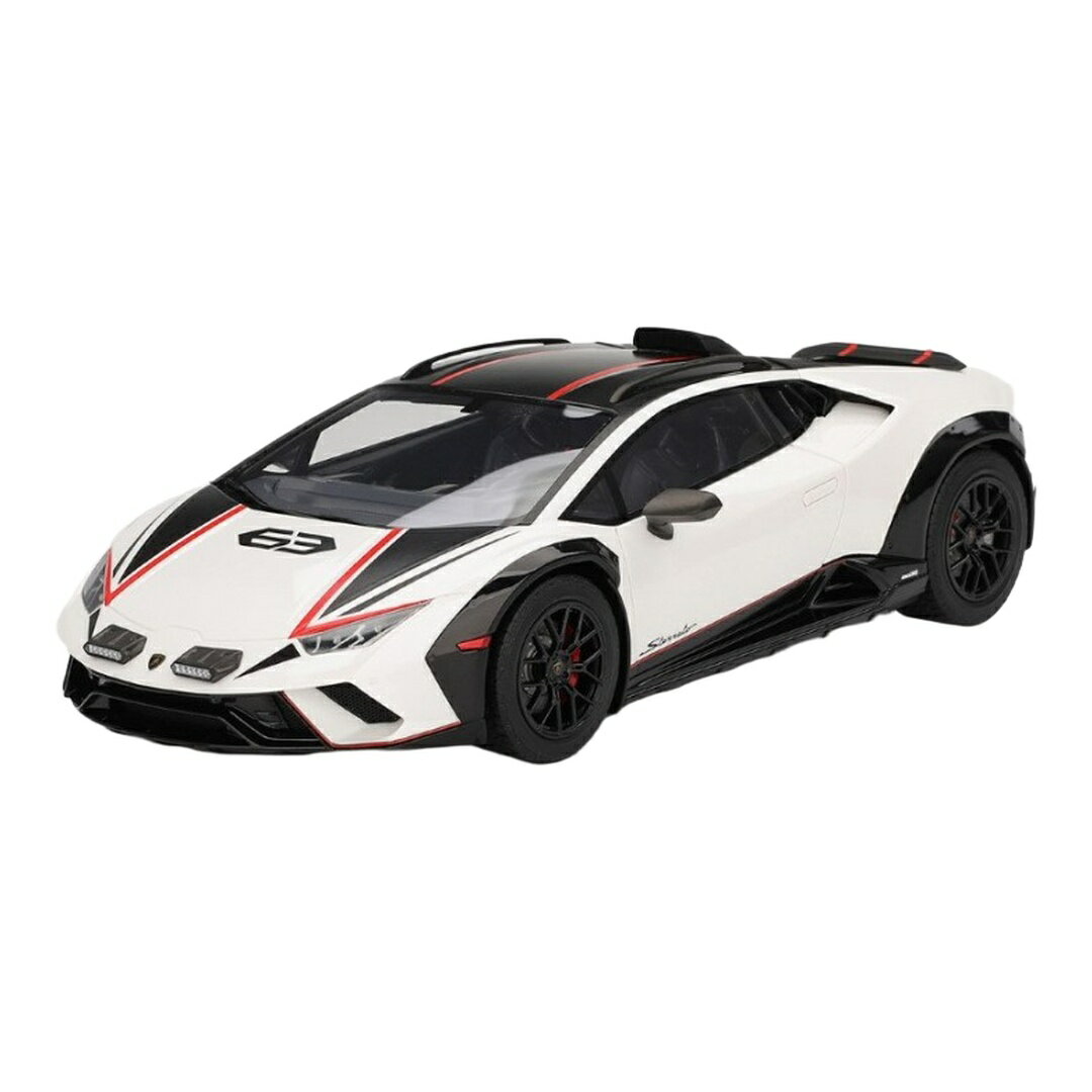 Lamborghiniランボルギーニ Huracan Sterrato 2023 ホワイト #63 / Top Speed 1/18 ミニカー