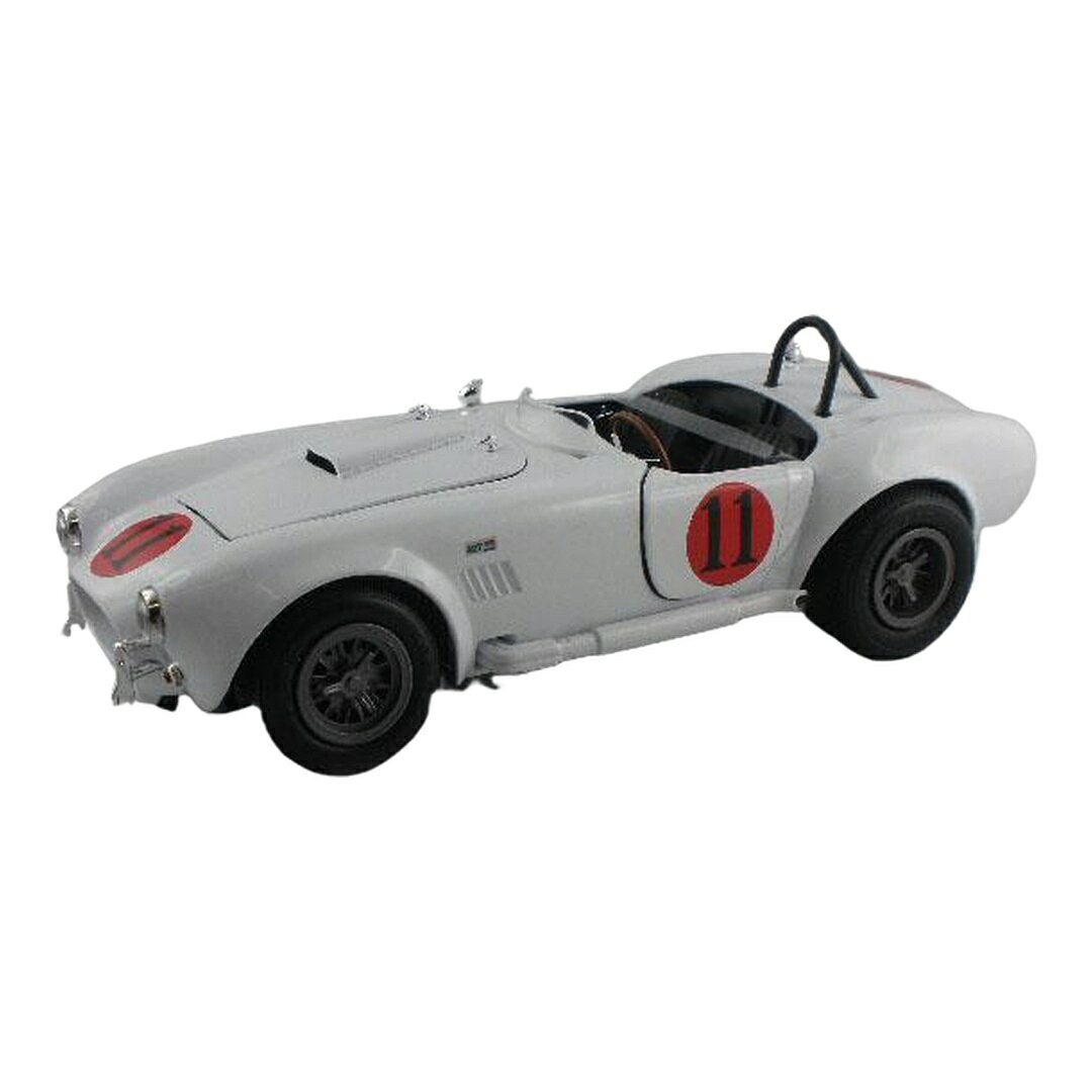 Shelbyシェルビー Cobraコブラ 427 S/C 1965 ホワイト #11 / AutoWorld 1/18 ミニカー