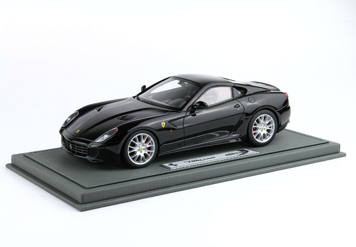 【予約】Ferrariフェラーリ 599 GTB FIORANO 2006 Manual Gear made in italy DS Black / BBR 1/18 ミニカー