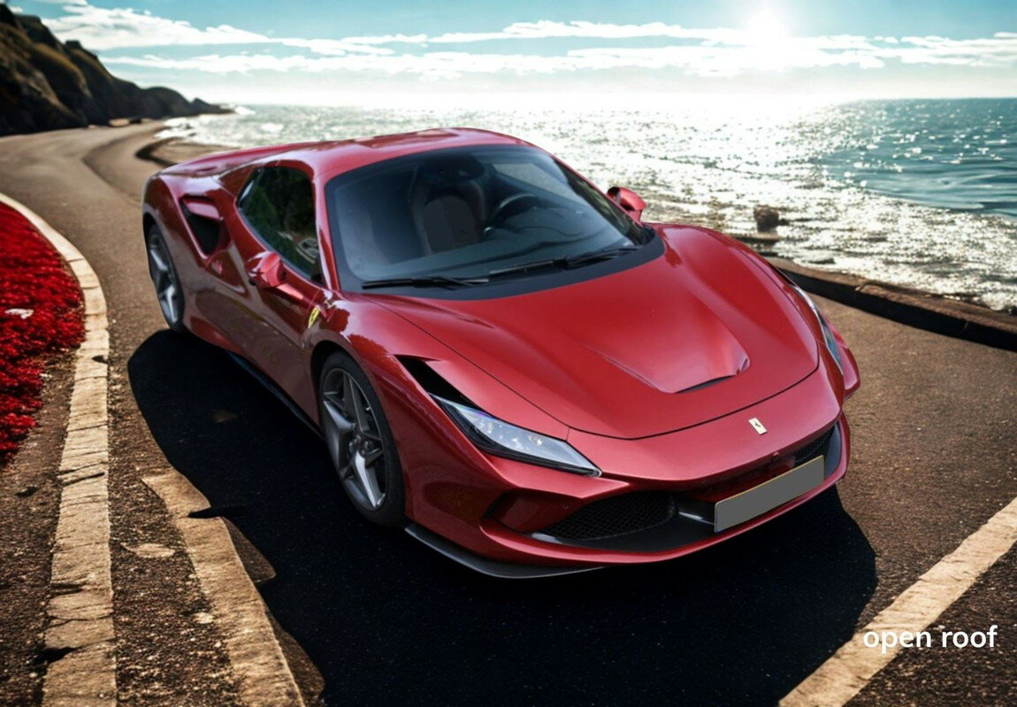 Ferrariフェラーリ F8 Tributo spider rosso fuoco / BBR 1/43 ミニカー