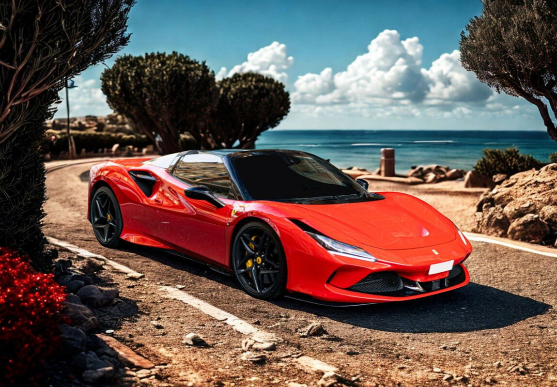 Ferrariフェラーリ F8 Tributo spider Rosso Corsa / BBR 1/18 ミニカー