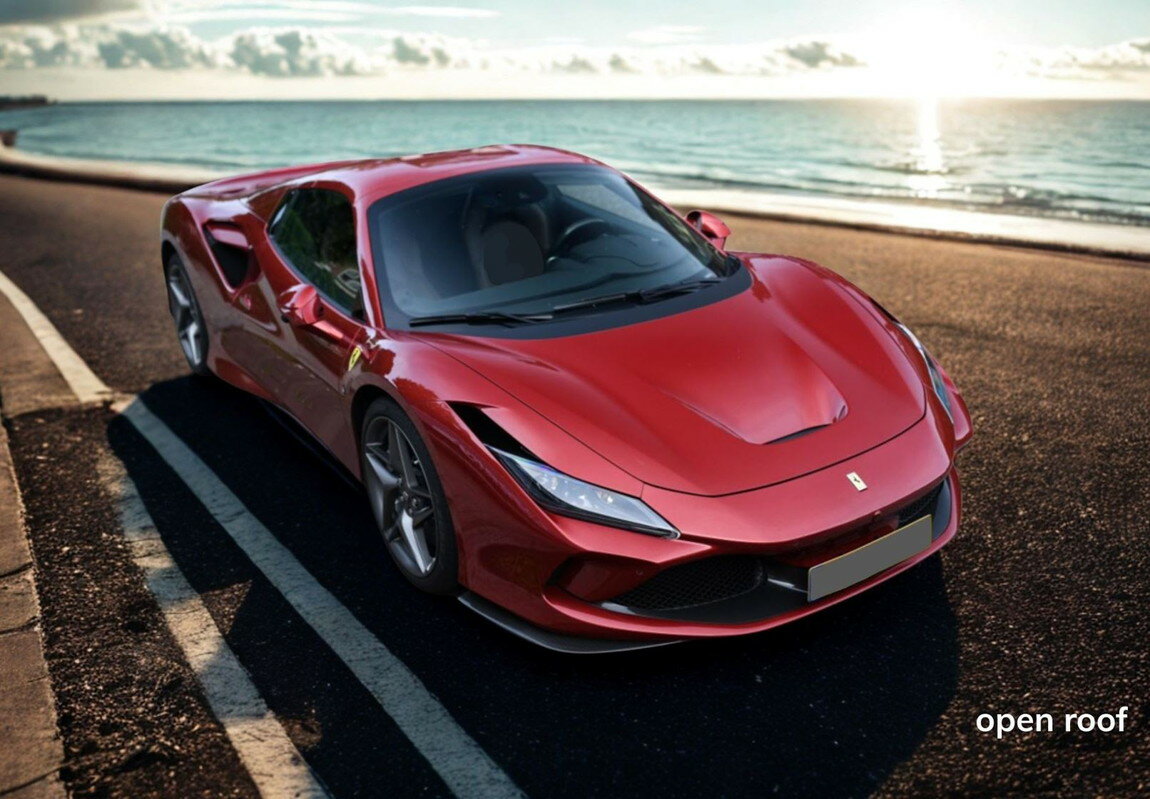 Ferrariフェラーリ F8 Tributo spider rosso fuoco / BBR 1/18 ミニカー
