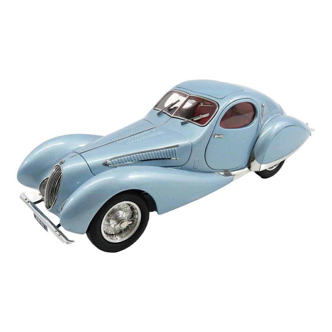  Talbot Lagoタルボ・ラーゴ T150 クーペ C-SS ティアドロップ Figoni & Falaschi 1937 ライトブルーメタリック / CMC 1/18 ミニカー