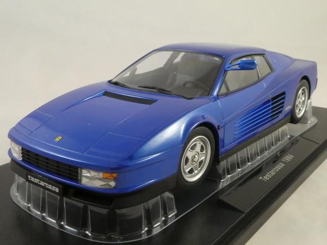 Ferrariフェラーリ Testarossaテスタロッサ 1984 ブルー / KK-SCALE 1/18 ミニカー