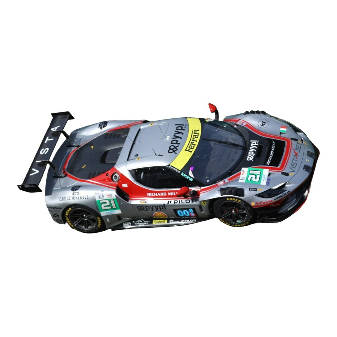 2026年発売予定 Ferrariフェラーリ 296 GT3 EVO #21 24時間ルマン 2026 A.Rovera S.Mann F.Heriau シルバー/レッ / LOOKSMART 1/43 ミニカー