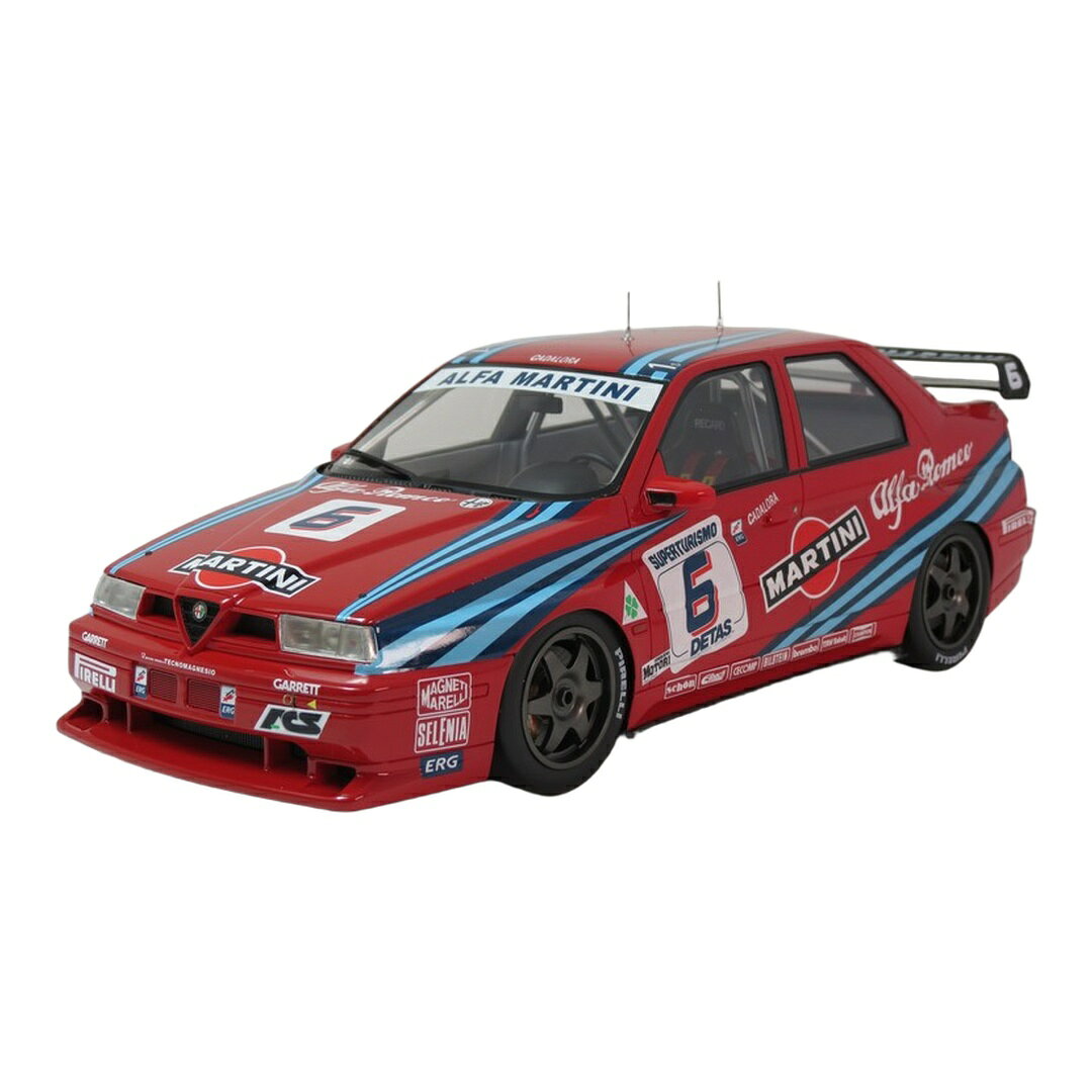 Alfa Romeoアルファロメオ 155 GTA D2 1992 レッド #6 / MITICA 1/18 ミニカー