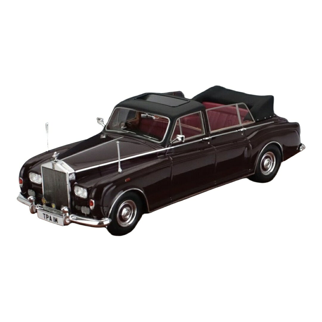 Rolls Royceロールスロイス Phantom VI ファントムVI ランドーレット セミコンバーチブル 1973 ブラウン / Matrix 1/43 ミニカー
