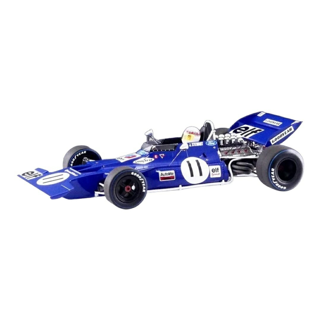 ティレル 003 11 J.スチュワート モナコGP 1971 優勝車 / Spark 1/18 ミニカー