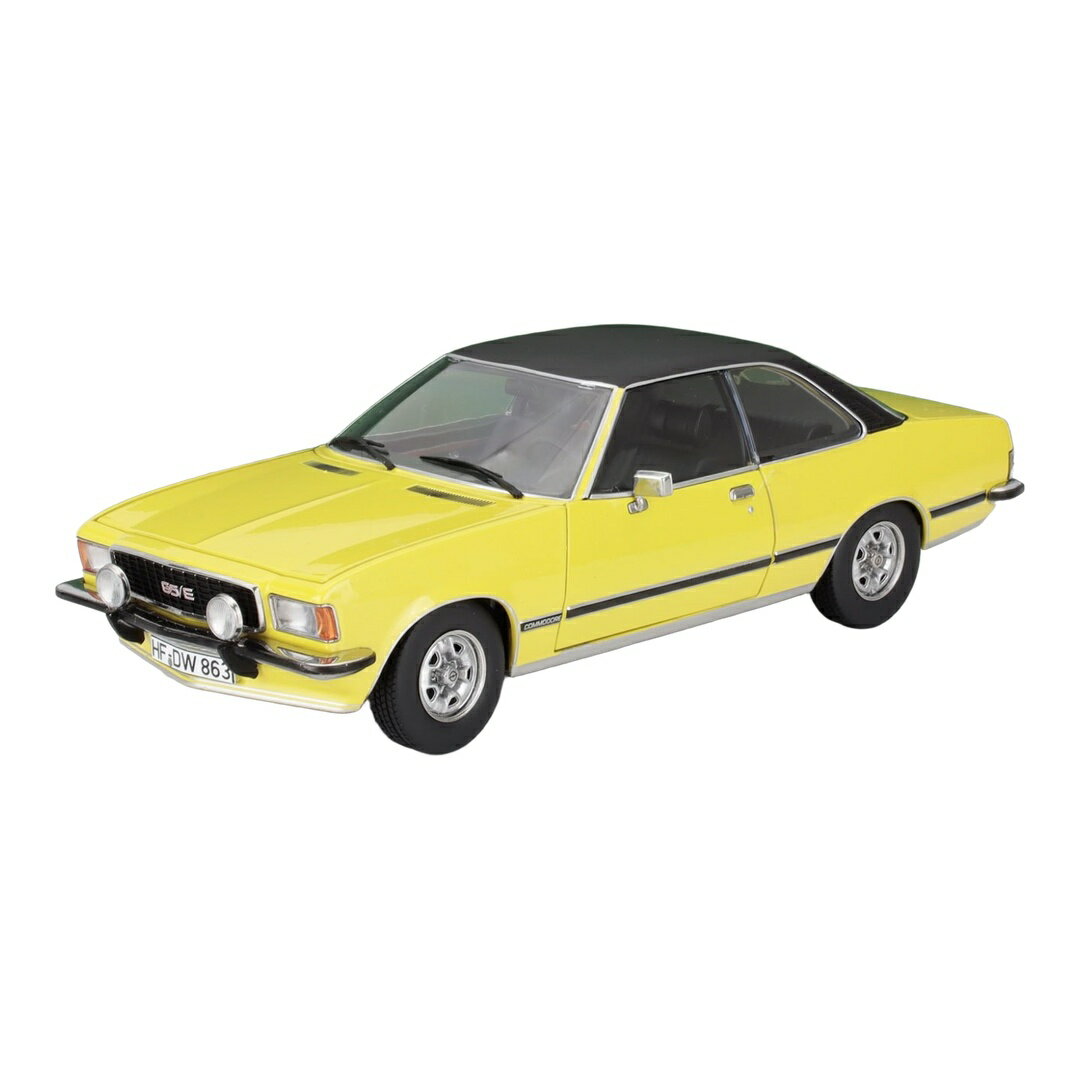 Opelオペル Commodore B GS/E クーペ 1975 イエロー ブラック 660台限定 / TOURING MODELCARS 1/18 ミニカー