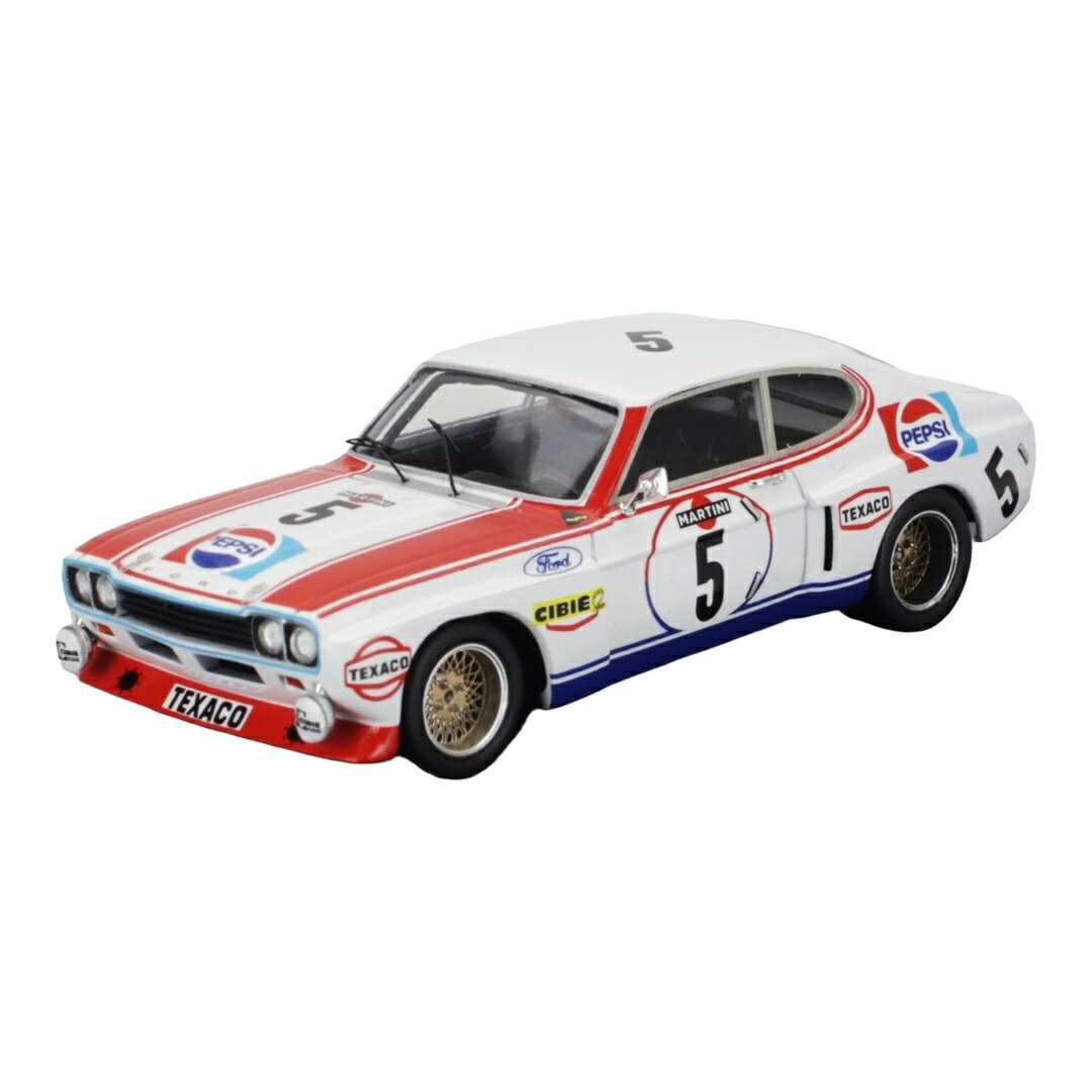 Fordフォード England Capri 2600 RS クーペ #5 24時間スパ・フランコルシャン 1973 Jaime Mesia Alberto Ruiz Gimenez / Trofeu 1/43 ミニカー