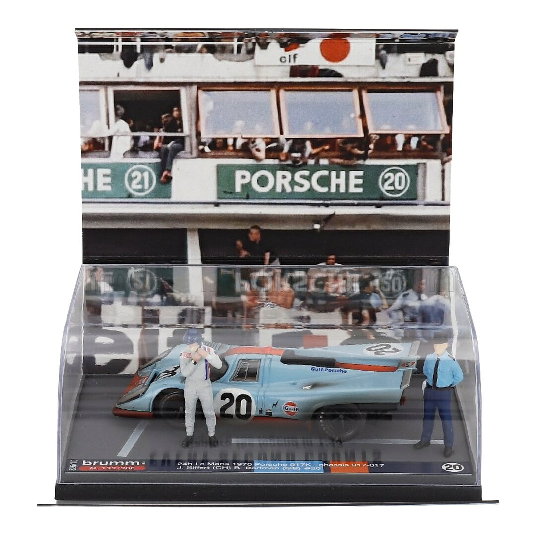 スパーク 1/43 ポルシェ 917K #23 ルマン 1970 Shell ミニカー