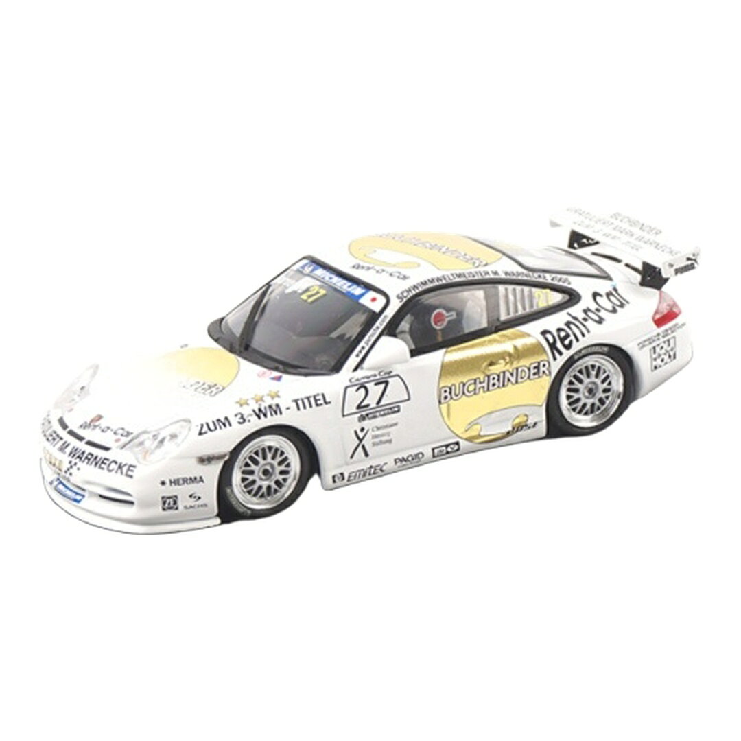 Porscheポルシェ 911 GT3 Cup #27 Araxa Buchbinder Racing Mark Warnecke 2005 ホワイト / MINICHAMPS 1