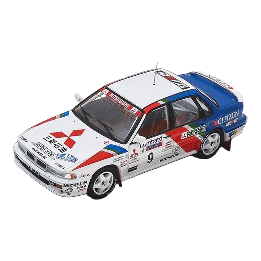 Mitsubishi三菱 Galant VR-4 #9 RAC Rally 1990 Eriksson/Parmander / IXO 1/43 ミニカー