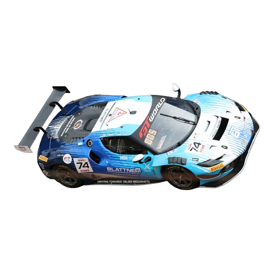 【予約】2026年発売予定 Ferrariフェラーリ 296 GT3 EVO #74 Kessel Racing 24時間スパ 2026 ブルー ホワイト 限定版 / LOOKSMART 1/43 ミニカー