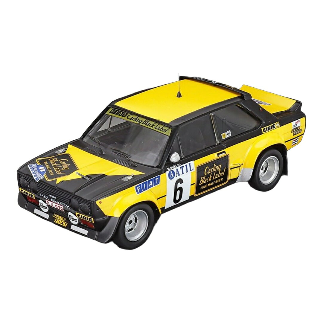  Fiatフィアット 131 Abarthアバルト #6 ラリー Omloop van Vlaanderen 1979 Marc Duez/Eddy Nys イエロー/ブラッ / Trofeu 1/43 ミニカー