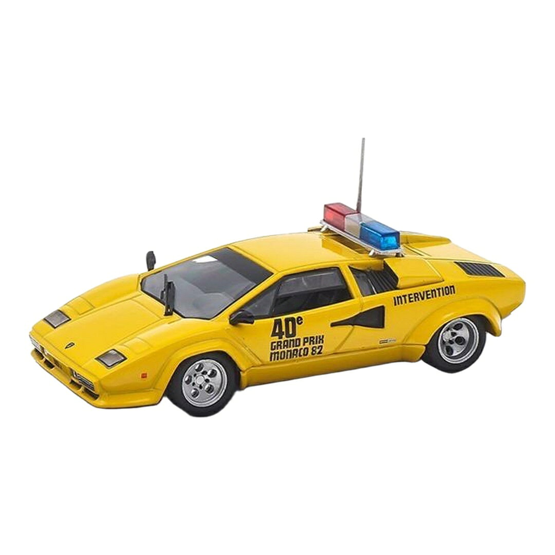 Lamborghiniランボルギーニ Countach Safety Car Monaco GP 1982 イエロー / Werk83 1/43 ミニカー