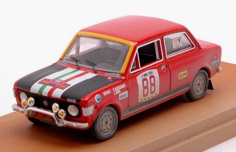 Fiatフィアット 128 Rallyラリー 1972 #88 Rallyラリー Elba Santacroce Versi / Rio 1/43 ミニカー