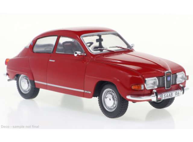 1970 サーブ 96 V4 レッド/ WHITEBOX 1/24 ミニカー