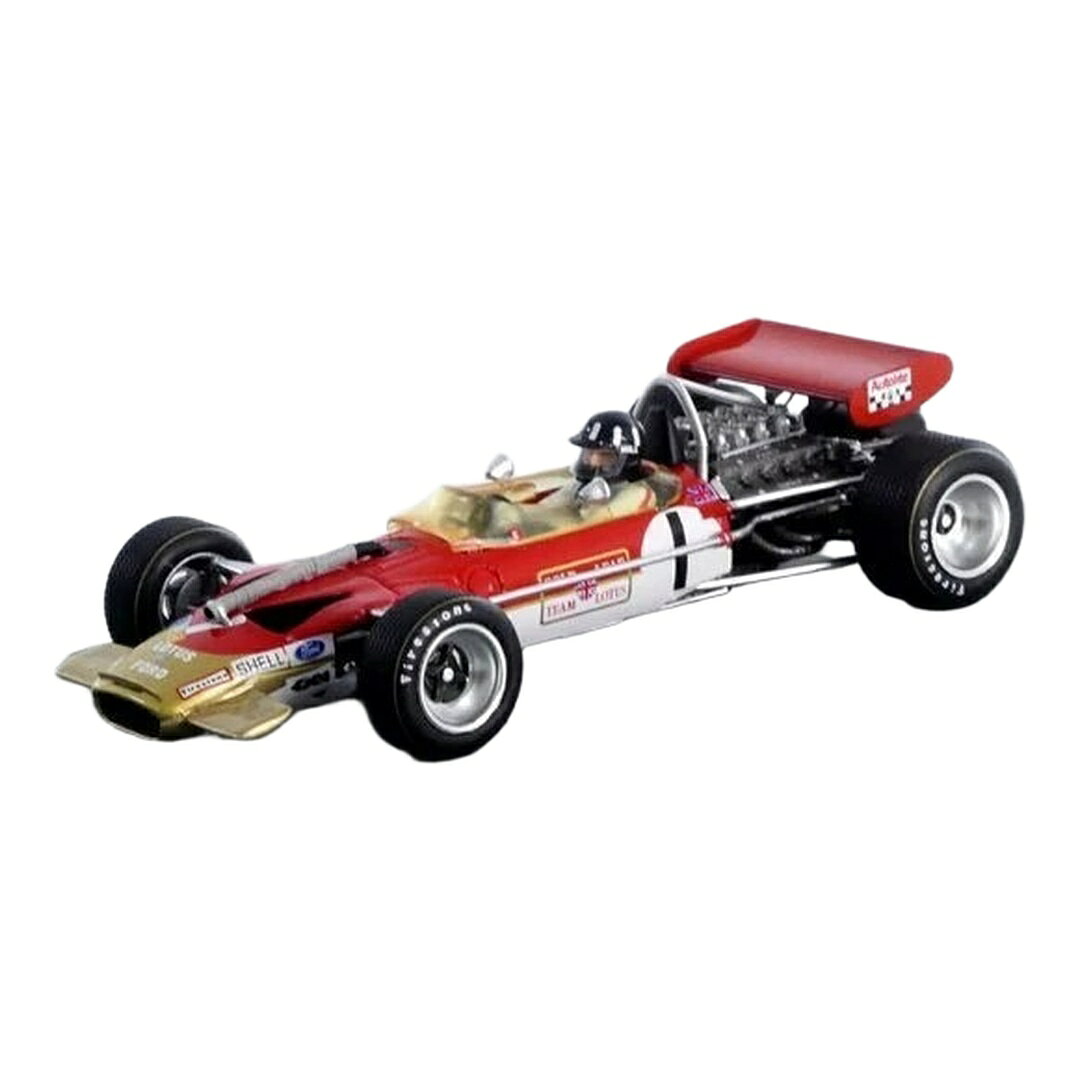 ロータス 49B #1 1969 ドイツGP グラハム・ヒル レッド / Spark 1/43 ミニカー