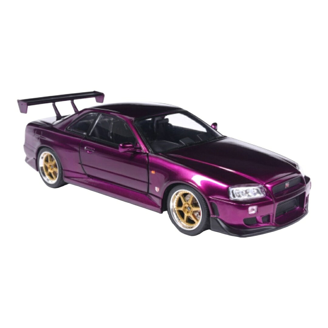 楽天市場】ミニカー 1／18 gt-r r34の通販