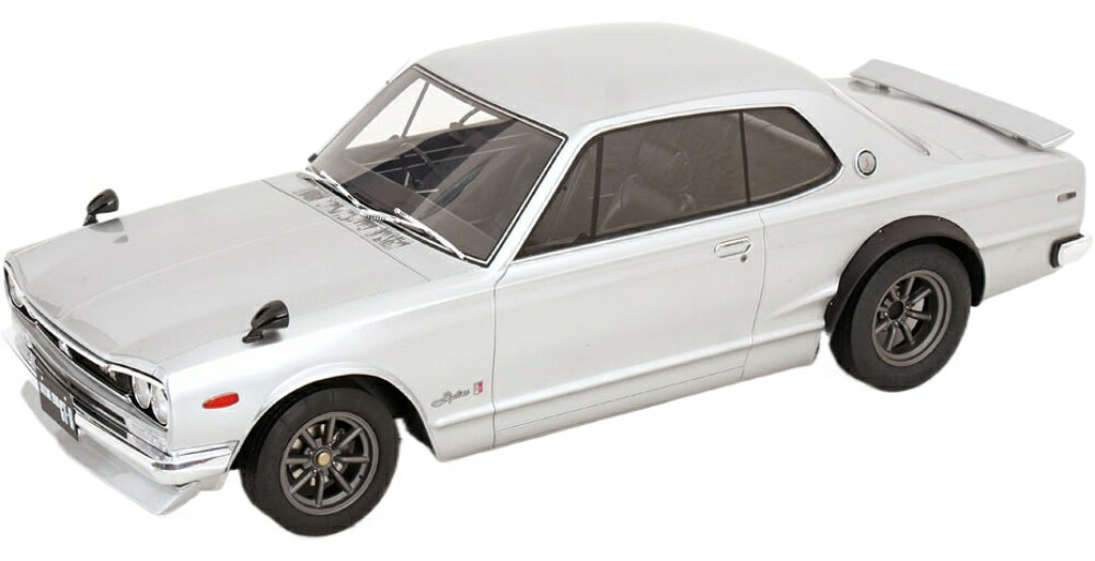 Nissan Skyline 2000 GT R (KPGC10) 1971 シルバー/ OTTO 1/12 ミニカー