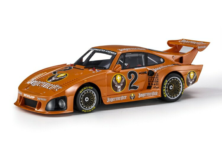 【予約】2021年4月-6月以降発売予定Porsche 935 K3 Jagermeister N 2 JAGERMEISTER DRM SEASON 1980 A.PLANKENHORN - ORANGE /TOPMARQUES 1/18 ミニカー